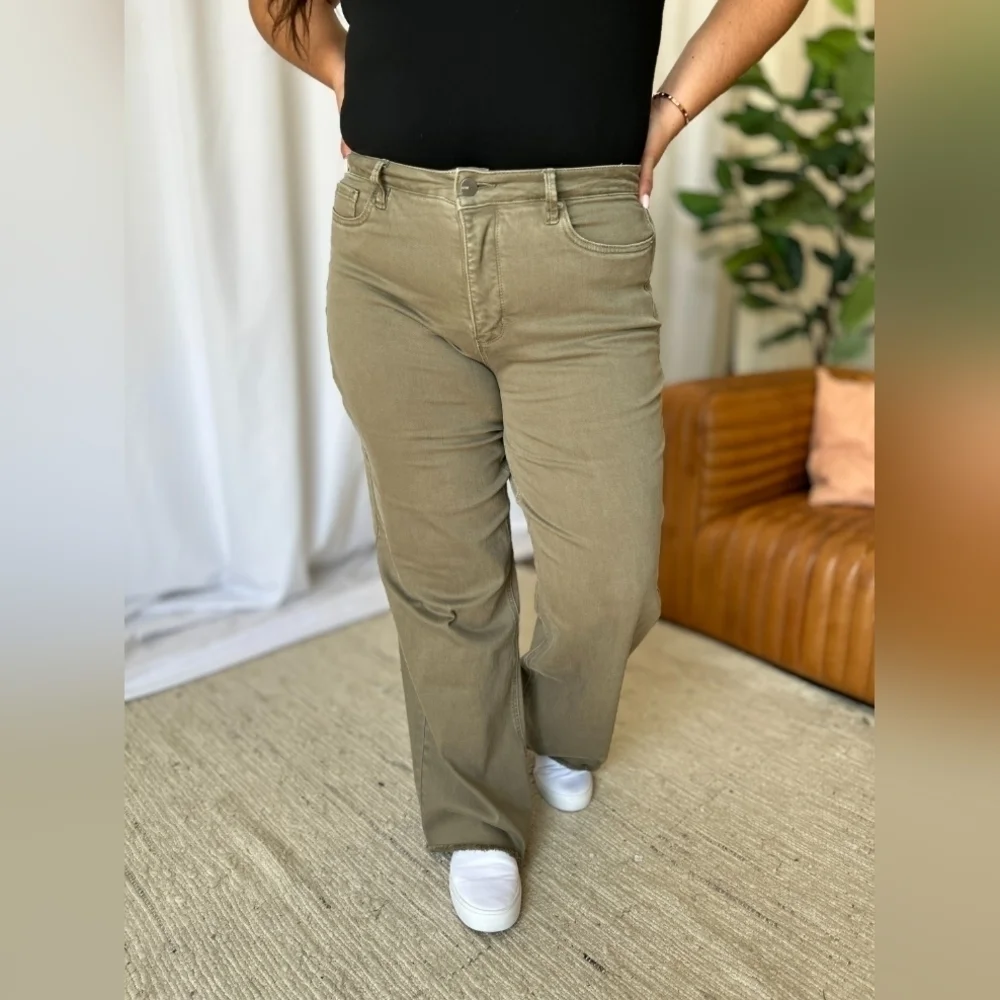 High‎ Rise Wide Leg Jeans - Picture 16 of 16